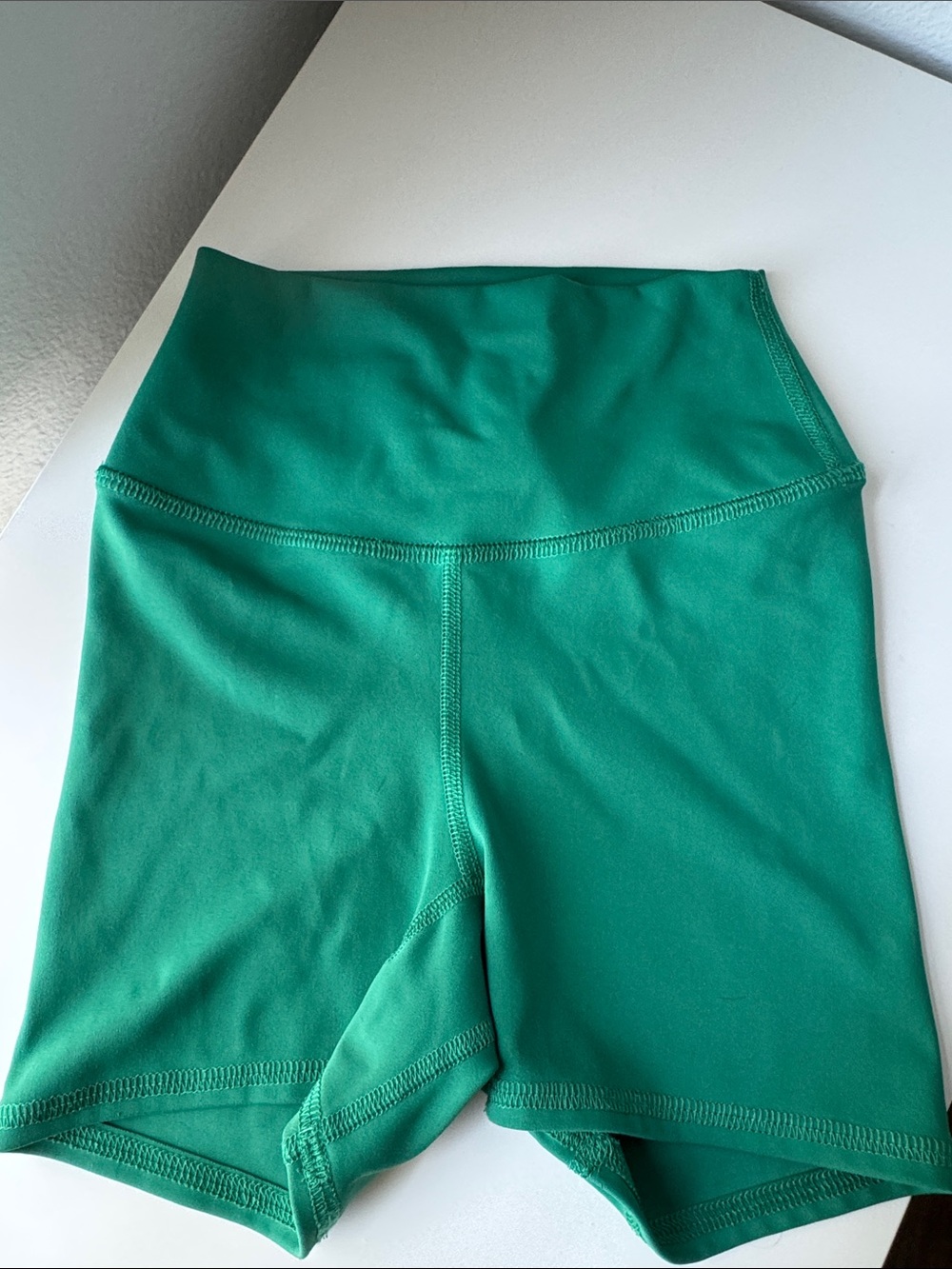 Five Dancewear Youth XL High-Waist Green Shorts